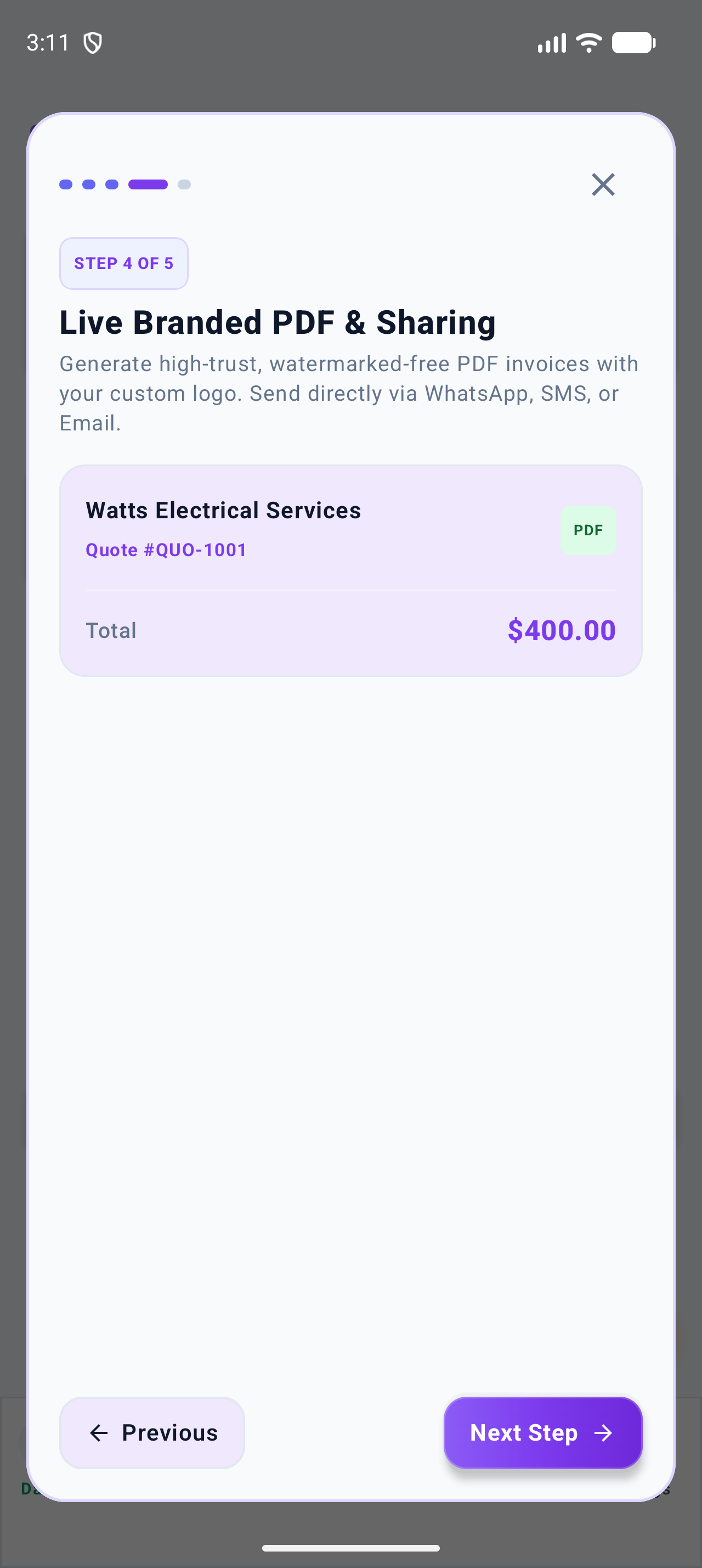 Clean, Watermark-Free PDF Invoices